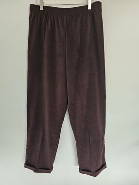 Brown Suede Like Pants